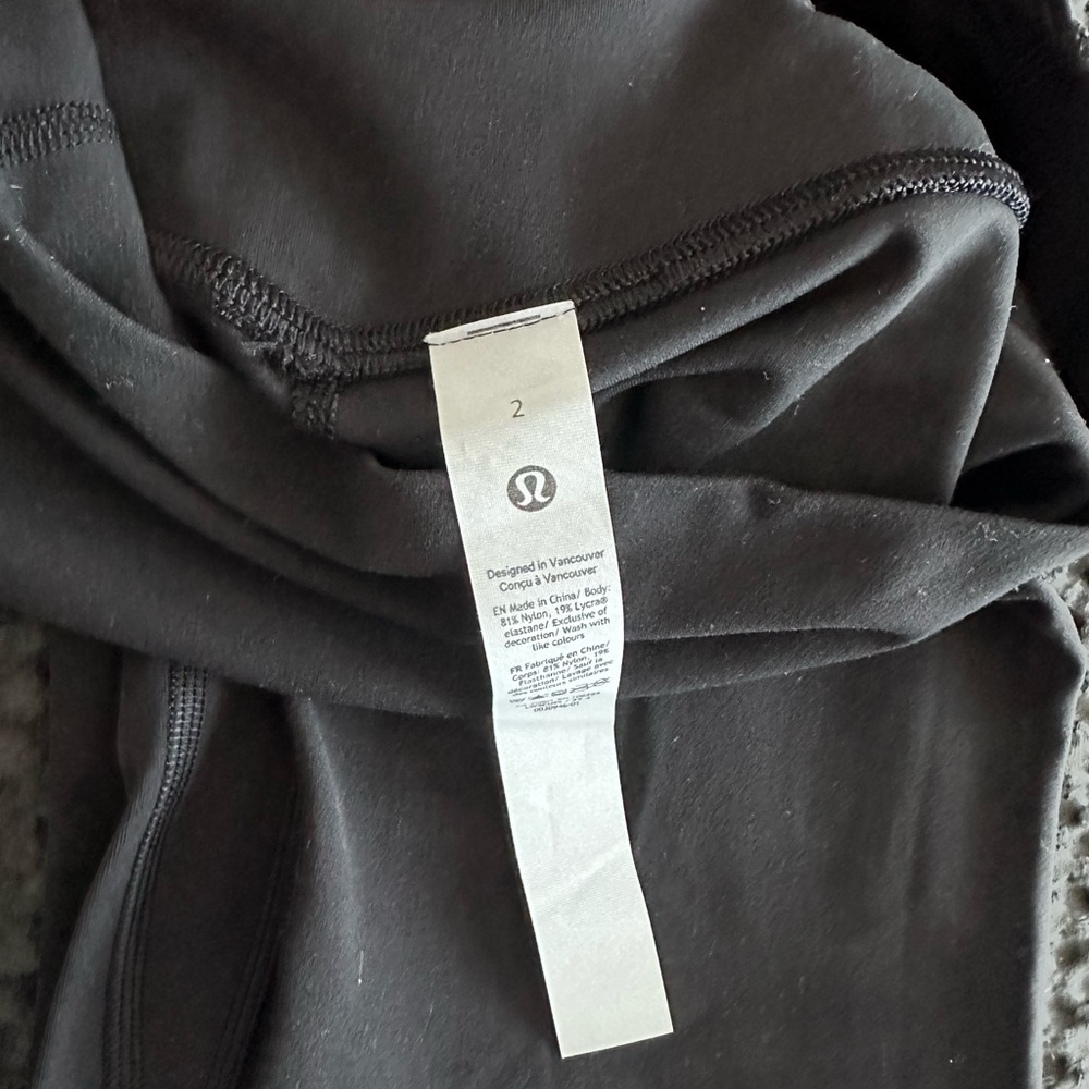Lululemon Athletica Black Boot Cut Flare Pants - Picture 6 of 7